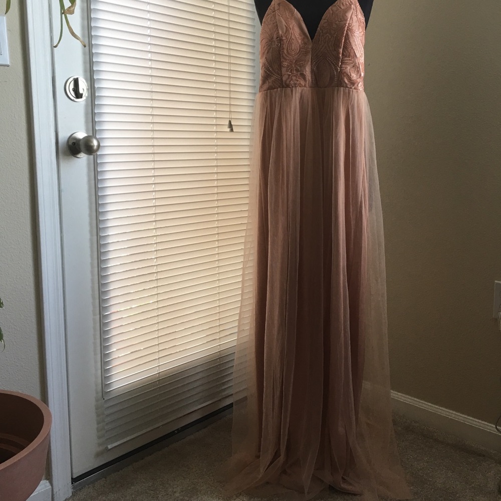 Ayanna Sequin Prom Dress